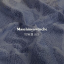 Bettwäsche Satin 80x80+135x200 Raute Blau