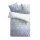 Bettwäsche Satin 80x80+135x200 Raute Blau