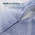 Bettwäsche Satin 80x80+135x200 Raute Blau