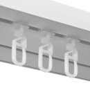 Gardinenaufhängzubehör 50 Stück Klick-Gleiter (4-4,6mm / Kunststoff- & Aluminiumschienen)