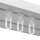 Gardinenaufhängzubehör 50 Stück Klick-Gleiter (4-4,6mm / Kunststoff- & Aluminiumschienen)