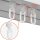 Gardinenaufhängzubehör 50 Stück Klick-Gleiter (4-4,6mm / Kunststoff- & Aluminiumschienen)