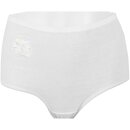 Damen Baumwoll Hüftslip 5er Pack bestickt M / 40-42 Blumen - Stickerei
