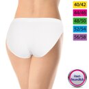 Damen Baumwoll Hüftslip 5er Pack bestickt L / 44-46 Blumen - Stickerei