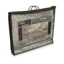Tagesdecke XXL (220x240cm) mit wattierter Zwischenlage Paisley