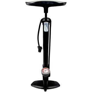 Standpumpe für alle Ventilarten - Schwarz