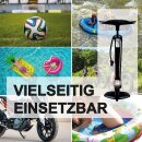 Standpumpe für alle Ventilarten - Schwarz