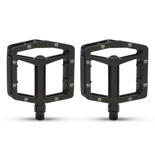 Fahrradpedalen mit integrierten Reflektoren 9,5cm x 9,5cm - MTB "sw"