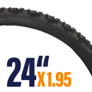 Fahrradmantel 24x1.95 Zoll 50-507