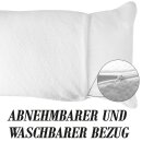Kopfkissen mit Kühlbezug 40x80cm