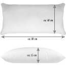 Kopfkissen mit Kühlbezug 40x80cm