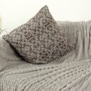 Kissenhülle 45x45cm - Bohemian - Orient Taupe