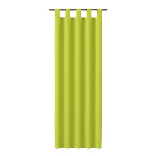 Dekoschal Ellen Schlaufen, 140x145cm - grün