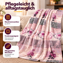 Kuscheldecke 150x200cm - Flanell - Mandarino