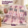 Kuscheldecke 150x200cm - Flanell - Mandarino