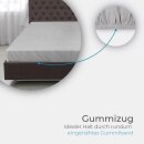 Spannbettlaken Cashmere Touch - 140-160x200cm (Silber)
