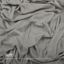 Spannbettlaken Cashmere Touch - 140-160x200cm (Silber)
