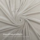 Spannbettlaken Cashmere Touch - 140-160x200cm (Silber)