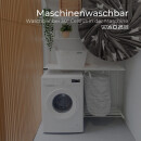 Wende-Bettwäsche 2-teilig "Cashmere Touch" 135x200/80x80cm Sterne Anthrazit