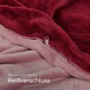 Bettwäsche Cashmere Touch - 80x80+135x200cm - Rose / Beere