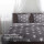 Bettwäsche Cashmere Touch - 80x80+155x220cm - Sterne Anthrazit