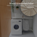 Wende-Bettwäsche 2-teilig "Cashmere Touch" 155x220/80x80cm Beige/Taupe