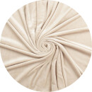 Wende-Bettwäsche 2-teilig "Cashmere Touch" 155x220/80x80cm Beige/Taupe