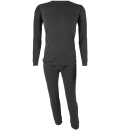 Herren Thermounterwäsche-Set ( Hose & Hemd ) Schwarz - M/L ( 6 )