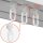Zubehör für Aluminium Vorhangschiene Weiß 1/2 Lauf Klickgleiter (20 Stück)