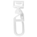 Zubehör für Aluminium Vorhangschiene Silber 3/4 Lauf Klickgleiter (20 Stück)