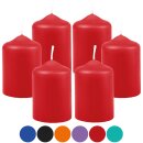 Stumpenkerzen Ø4xH6cm 6er-Pack