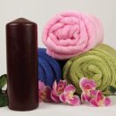 Stumpenkerzen Ø6cm x 17cm Braun