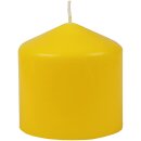 Stumpenkerzen Ø8cm x 8cm - Gelb