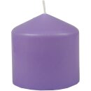 Stumpenkerzen Ø8cm x 8cm - Lila