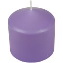 Stumpenkerzen Ø8cm x 8cm - Lila