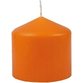 Stumpenkerzen Ø8cm x 8cm - Ocker