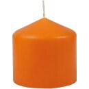 Stumpenkerzen Ø8cm x 8cm - Ocker