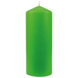 Stumpenkerzen Ø8cm x 20cm - Limette