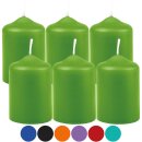 Stumpenkerzen Ø4cm x 6cm ( 6er / 12er Pack )