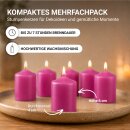 Stumpenkerzen Ø4xH6cm 6er-Pack/12er-Pack