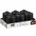 Stumpenkerzen Ø4xH6cm Mehrfachpack Schwarz 6er Pack