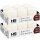 Stumpenkerzen Ø4xH6cm Creme 12er Pack
