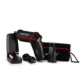 Akkuschrauber 4V Matrix NEO Komplett-Set inkl. Bits, Bithalter, Stofftasche & USB-C Kabel