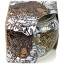 Duftkerze im Glas "Motiv" 22h Anti-Tabak ( Ginger Lime )