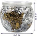 Duftkerze im Glas "Motiv" 22h Anti-Tabak ( Ginger Lime )