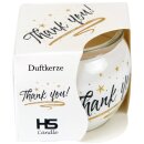 Duftkerze "Sprüche" Kerze Raumduft Thank You