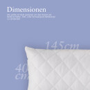 Seitenschläferkissen 40x145cm - mit Mikrofaserbezug