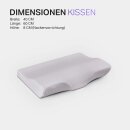 Nackenstützkissen "Premium" aus Memory-Schaum 40x60cm