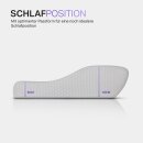 Nackenstützkissen "Premium" aus Memory-Schaum 40x60cm