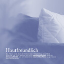 Seitenschläfer Kissenhülle 40x140cm + Premium Kissen schwarz - jet black